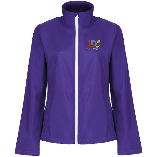 LDC Regatta Professional Women's Ablaze Printable Softshell Vibrant Purple